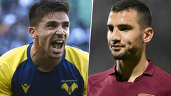 Hellas Verona vs. Salernitana por la Serie A (Fotos: Getty).