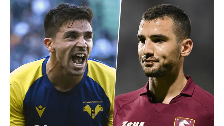Hellas Verona vs. Salernitana por la Serie A (Fotos: Getty).
