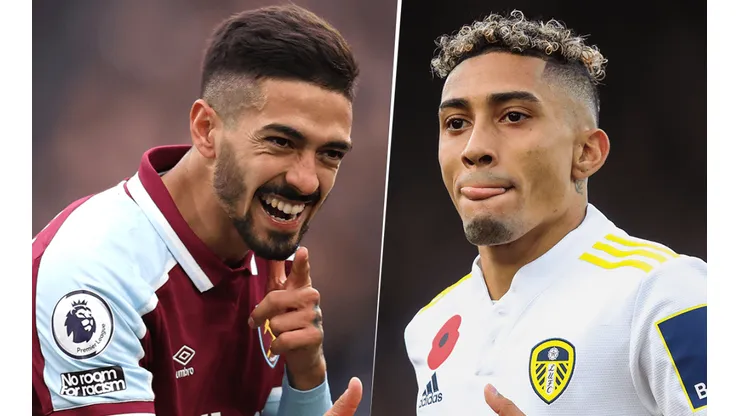 West Ham vs. Leeds por la FA Cup (Fotos: Getty).