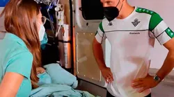 Joaquín con Miguel Toral.