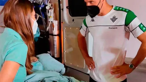 Joaquín con Miguel Toral.