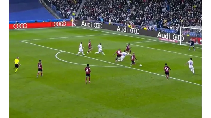 Polémica por el penal sobre Casemiro que derivó en el gol de Benzema.