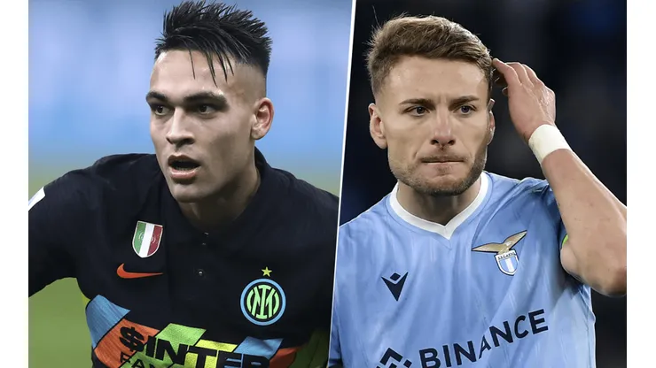 Inter vs. Lazio por la Serie A (Foto: Getty Images).