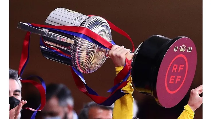 Trofeo de la Copa del Rey.