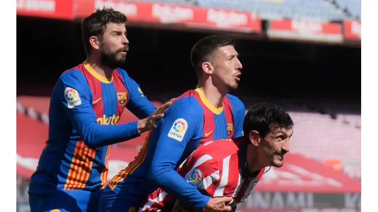 Piqué y Lenglet, dos de los actuales defensores de Barcelona.