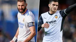 Real Madrid y Valencia se ven las caras en el Bernabéu.