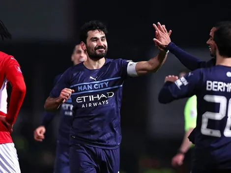 Manchester City jugó a media máquina y así goleó a Swindon Town, por FA Cup