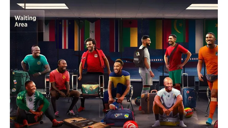 Estrellas de la Copa África.