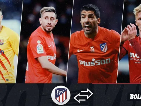 Atlético de Madrid: altas y bajas en el mercado invernal