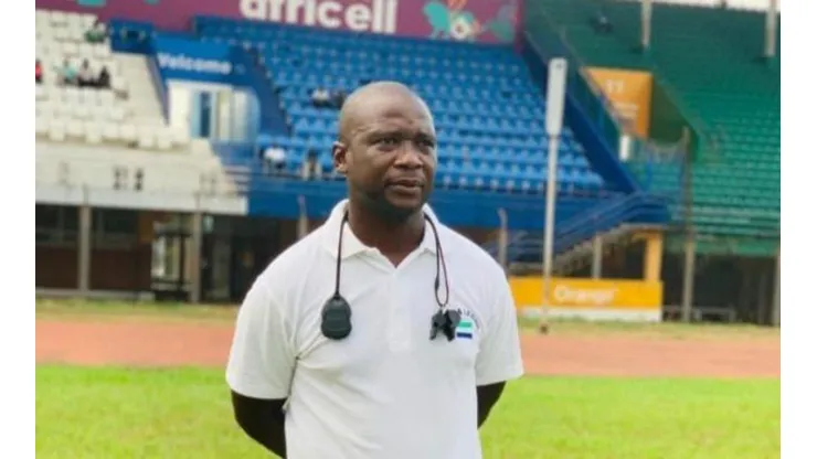 John Keister, el DT de Sierra Leona.