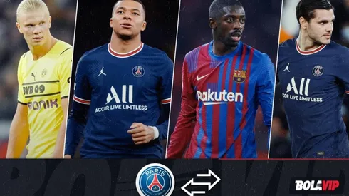 Haaland y Dembélé, en la órbita de PSG. ¿Qué pasará con Mbappé e Icardi?