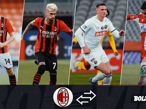 AC Milan: altas y bajas del mercado de invierno