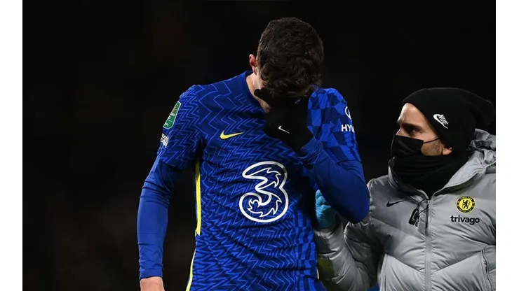 Havertz lesionado con Chelsea.