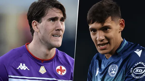 Fiorentina vs. Udinese por la Serie A (Fotos: Getty).
