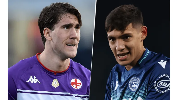 Fiorentina vs. Udinese por la Serie A (Fotos: Getty).