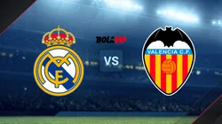 Real Madrid vs. Valencia por La Liga de España