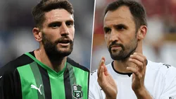 Sassuolo vs. Genoa por la Serie A (Fotos: Getty).