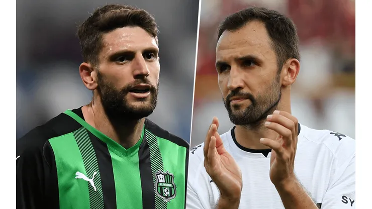 Sassuolo vs. Genoa por la Serie A (Fotos: Getty).