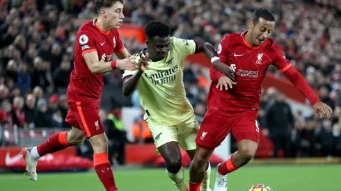 Último enfrentamiento entre Liverpool y Arsenal.