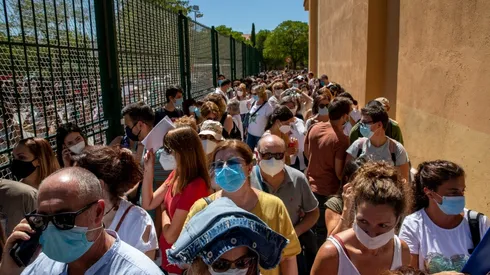 En España es obligatorio el uso de la mascarilla.