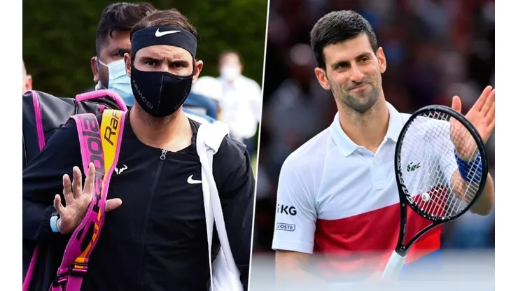Nadal se diferencia de Djokovic.