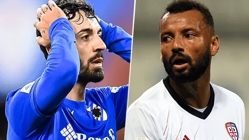 Sampdoria vs. Cagliari por la Serie A (Fotos: Getty).