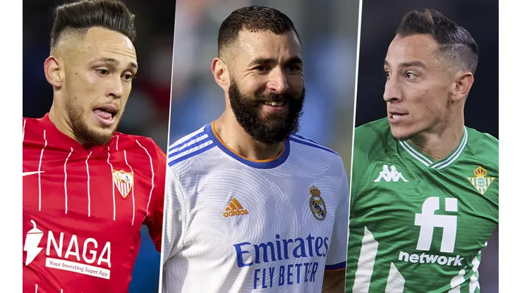 Tabla de posiciones de La Liga de España. (Fotos: Getty Images)