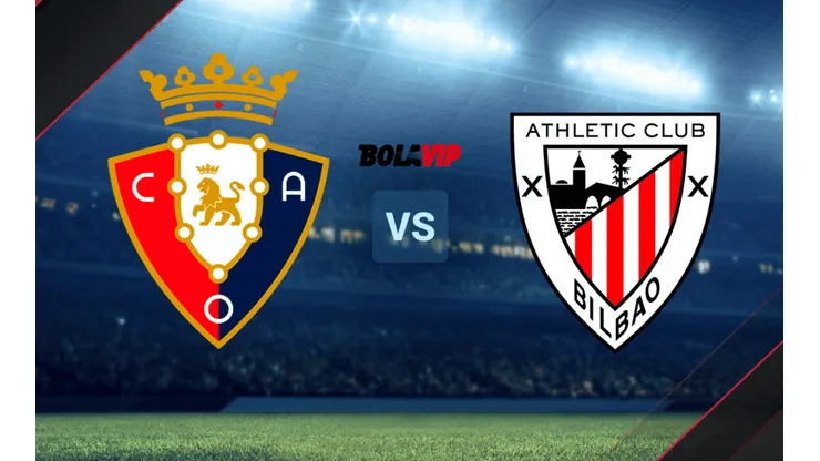 Osasuna vs. Athletic Bilbao por La Liga de España.