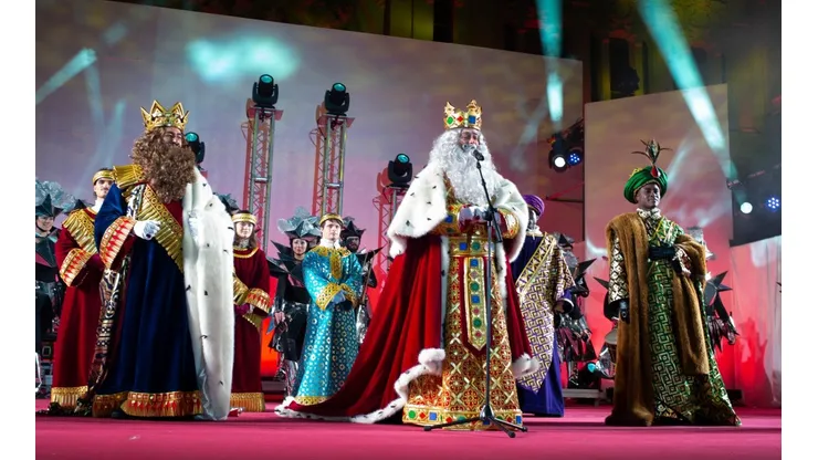 Las Cabalgatas de Reyes Magos son furor en España.