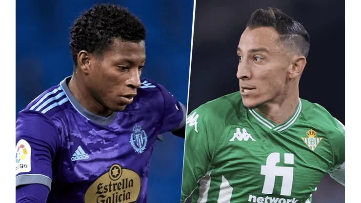 Valladolid vs. Betis por la Copa del Rey. (Fotos: Getty Images)