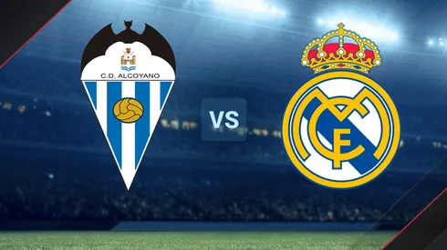 Alcoyano vs. Real Madrid por la Copa del Rey.