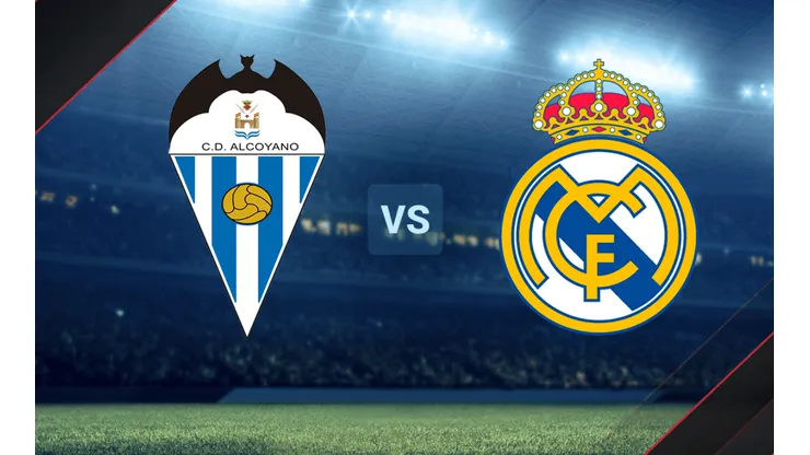 Alcoyano vs. Real Madrid por la Copa del Rey.