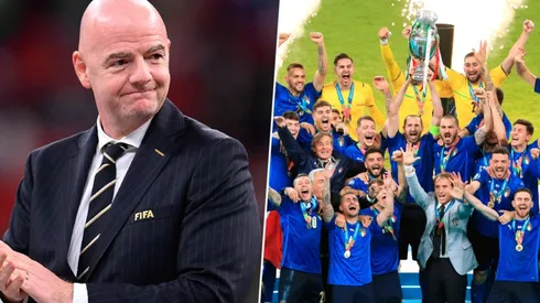Gianni Infantino plantea una Eurocopa bianual
