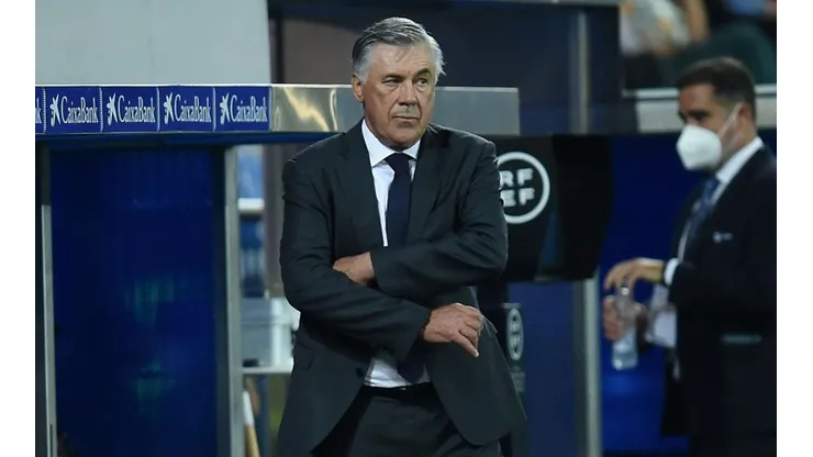 Carlo Ancelotti, entrenador de Real Madrid.
