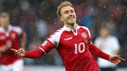 Christian Eriksen trabaja en su vuelta al fútbol.