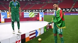 Jugadores de Argelia.