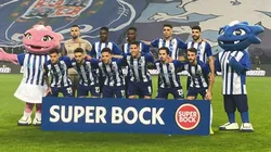 Porto en formación antes del clásico.