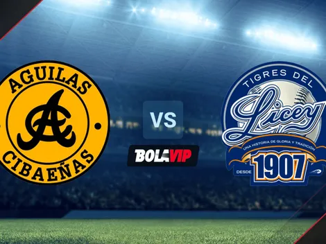 VER HOY | Águilas Cibaeñas vs. Tigres del Licey | EN VIVO ONLINE | Horario, streaming y canal de TV para ver EN DIRECTO el Round Robin de la LIDOM