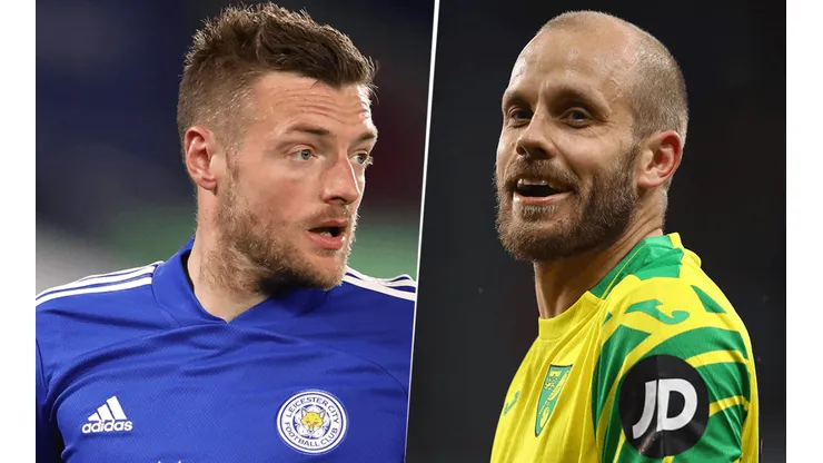 Leicester vs. Norwich por la Premier League (Fotos: Getty).