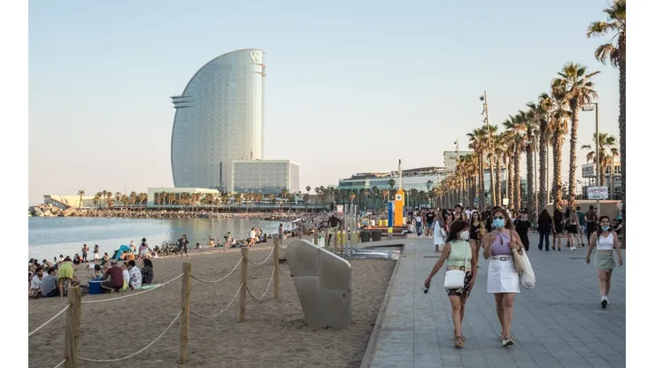 En España es obligatorio usar el barbijo.