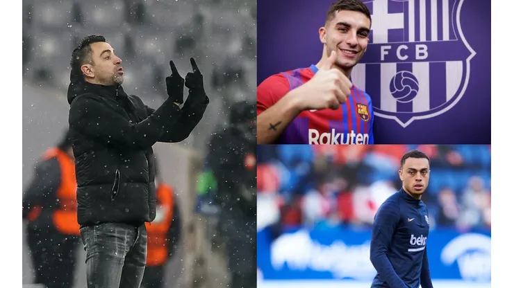 Xavi Hernández, Ferrán Torres y Sergiño Dest, protagonistas del mes de enero en Barcelona.