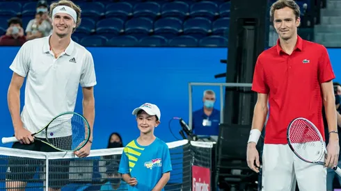 Alexander Zverev y Daniil Medvedev, algunos de los integrantes del Top-10 en la ATP Cup (Foto: Getty Images).