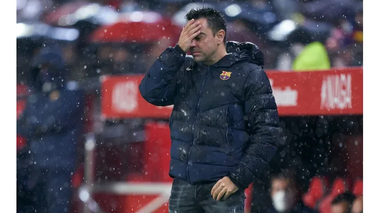 Xavi Hernández, entrenador del Barcelona.