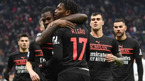 Jugadores del AC Milan.