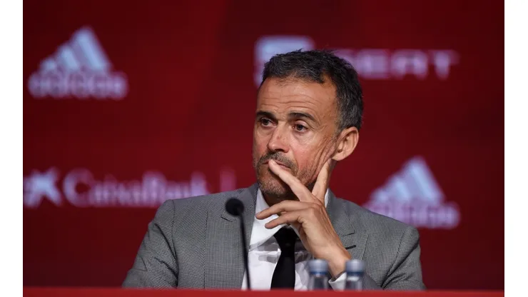 Luis Enrique, entrenador de España
