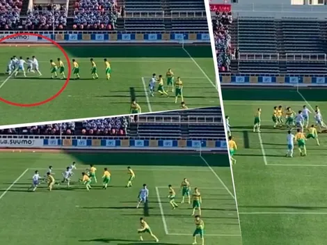 El laboratorio perfecto sí existe: con una ronda infantil distrajeron a rival y golazo