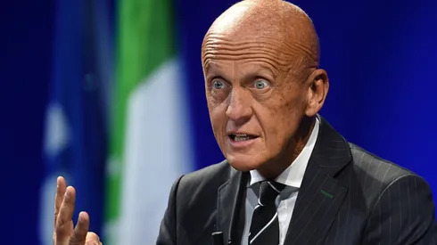Pierluigi Collina, miembro del Comité de Árbitros de la UEFA.