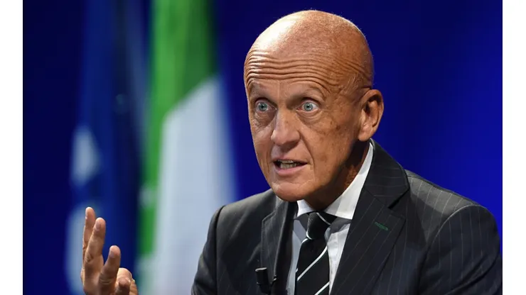 Pierluigi Collina, miembro del Comité de Árbitros de la UEFA.