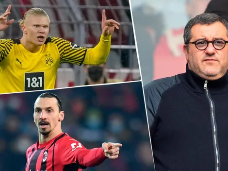 Las figuras que representa Mino Raiola