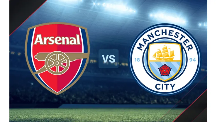Arsenal vs. Manchester City por la Premier League.